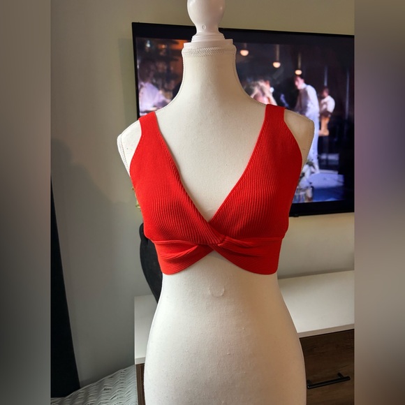 Zara Other - Zara Scarlet Twist-Front Bralette